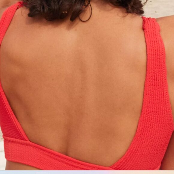 Aerie Women's Red and Orange Bikini-and-tankini-tops - Picture 5 of 5